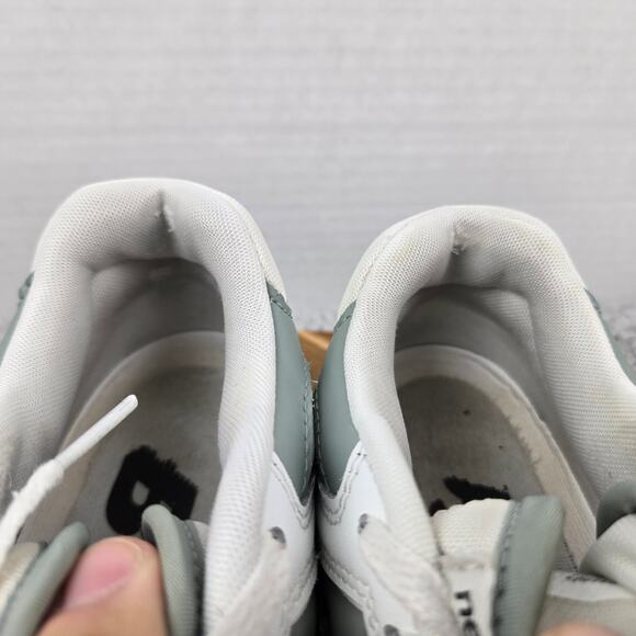 New Balance Womens 6.5B 550 White Juniper Leather Casual Lifestyle Daily Sneaker - Picture 12 of 15